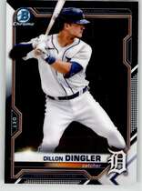 2021 Bowman Chrome Prospects #BCP-72 Dillon Dingler