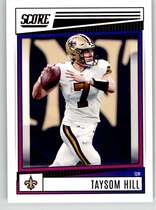 2022 Score Base Set #57 Taysom Hill