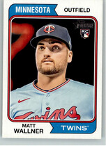 2023 Topps Heritage #156 Matt Wallner