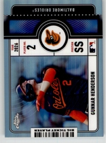 2026 Topps Chrome Big Ticket Players #BTP-4 Gunnar Henderson