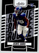 2023 Panini Absolute (Retail) #156 Deonte Banks