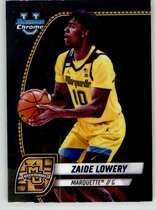 2024 Bowman Chrome University #90 Zaide Lowery