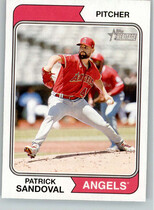 2023 Topps Heritage #198 Patrick Sandoval