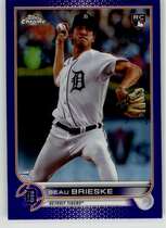 2022 Topps Chrome Update Purple Refractor #USC147 Beau Brieske