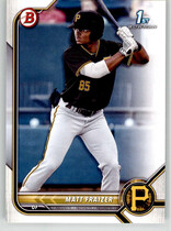 2022 Bowman Prospects #BP-91 Matt Fraizer