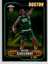 2024 Topps Chrome #143 Baylor Scheierman