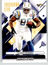 2025 Panini Rookies & Stars Touchdown Club #8 Antonio Gates