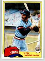 1981 Topps Base Set #219 Ken Landreaux