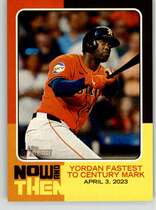 2024 Topps Heritage High Number Now and Then #NAT-4 Yordan Alvarez