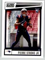 2022 Score Base Set #337 Pierre Strong Jr.