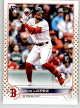 2022 Topps Gold Star (Walmart Factory Set) #418 Jack Lopez