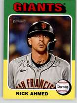 2024 Topps Heritage High Number #705 Nick Ahmed