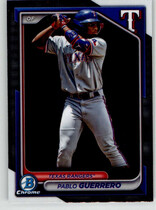 2024 Bowman Chrome Draft #BDC-178 Pablo Guerrero