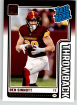 2024 Donruss Rated Rookies Throwback #15 Ben Sinnott