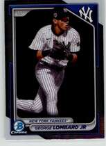 2024 Bowman Chrome Prospects #BCP-222 George Lombard Jr