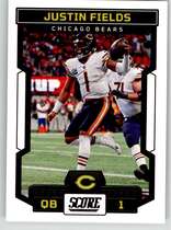 2023 Score Base Set #99 Justin Fields