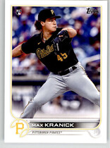 2022 Topps Base Set #325 Max Kranick