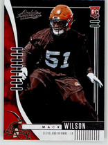 2019 Panini Absolute (Retail) #152 Mack Wilson