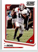 2018 Score Base Set #369 Sony Michel