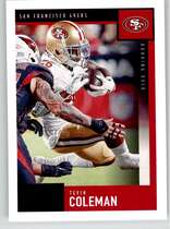 2020 Score Base Set #313 Tevin Coleman