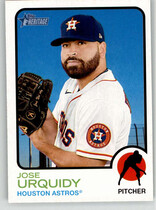 2022 Topps Heritage High Number #647 Jose Urquidy
