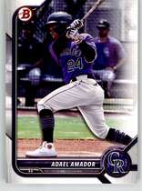 2022 Bowman Prospects #BP-109 Adael Amador
