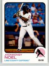 2022 Topps Heritage Minor League #25 Jhonkensy Noel