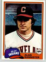1981 Topps Base Set #632 Alan Bannister
