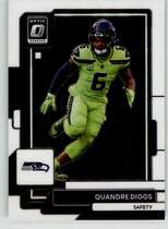 2022 Donruss Optic #180 Quandre Diggs
