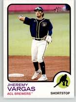 2022 Topps Heritage Minor League #47 Jheremy Vargas