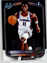 2025 Bowman Chrome Prospects #BCP-77 Cj Ingram