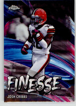 2024 Topps Chrome Finesse #F-24 Josh Cribbs