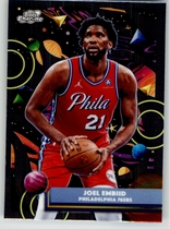 2025 Topps Chrome Cosmic #28 Joel Embiid