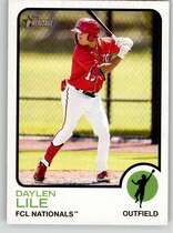 2022 Topps Heritage Minor League #122 Daylen Lile