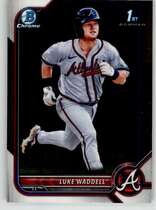2022 Bowman Chrome Prospects #BCP-48 Luke Waddell