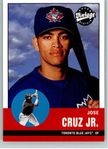 2001 Upper Deck Vintage #33 Jose Crus Jr