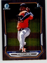 2026 Bowman Chrome Prospects #BCP-30 Alimber Santa
