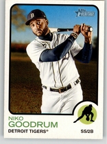 2022 Topps Heritage #75 Niko Goodrum