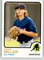 2022 Topps Heritage Minor League #82 Noah Miller