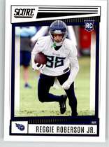 2022 Score Base Set #397 Reggie Roberson Jr.