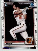 2020 Bowman Chrome Draft #BDC-130 Hudson Haskin