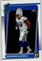 2021 Donruss Optic #263 Rashawn Slater