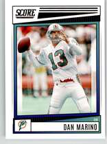 2022 Score Base Set #278 Dan Marino