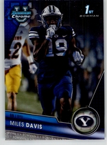 2023 Bowman Chrome University #72 Miles Davis