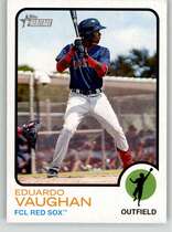 2022 Topps Heritage Minor League #179 Eduardo Vaughan