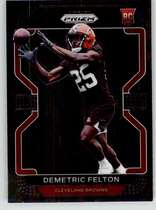 2021 Panini Prizm #411 Demetric Felton