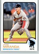 2022 Topps Heritage High Number #503 Jose Miranda