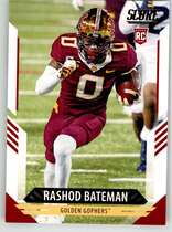 2021 Score Base Set #327 Rashod Bateman