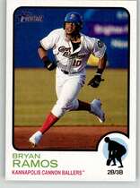 2022 Topps Heritage Minor League #169 Bryan Ramos