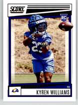 2022 Score Base Set #332 Kyren Williams